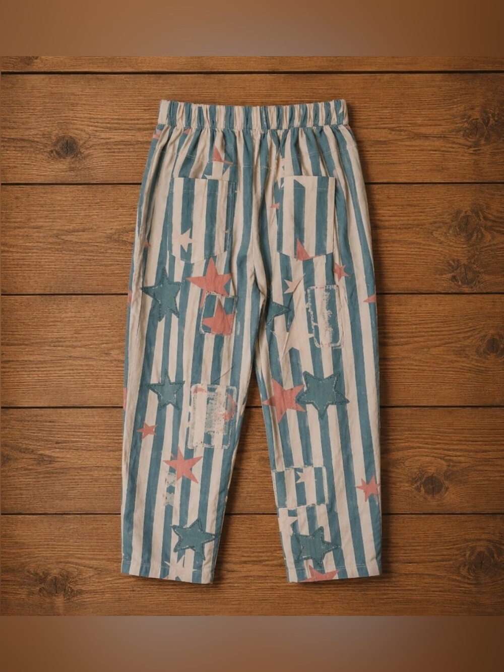 NWT A Rare Bird Stars and Stripes Pants Sz XL - Picture 4 of 4